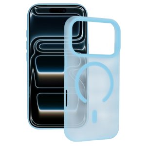 Tel Protect Mist Matte Magsafe Case for Iphone 17 Pro Max light blue